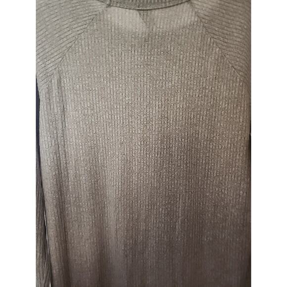Bobi Los Angeles Sweater Womens Small Tan Pulllover Cotton Long Sleeve NWT A108 - Picture 5 of 6